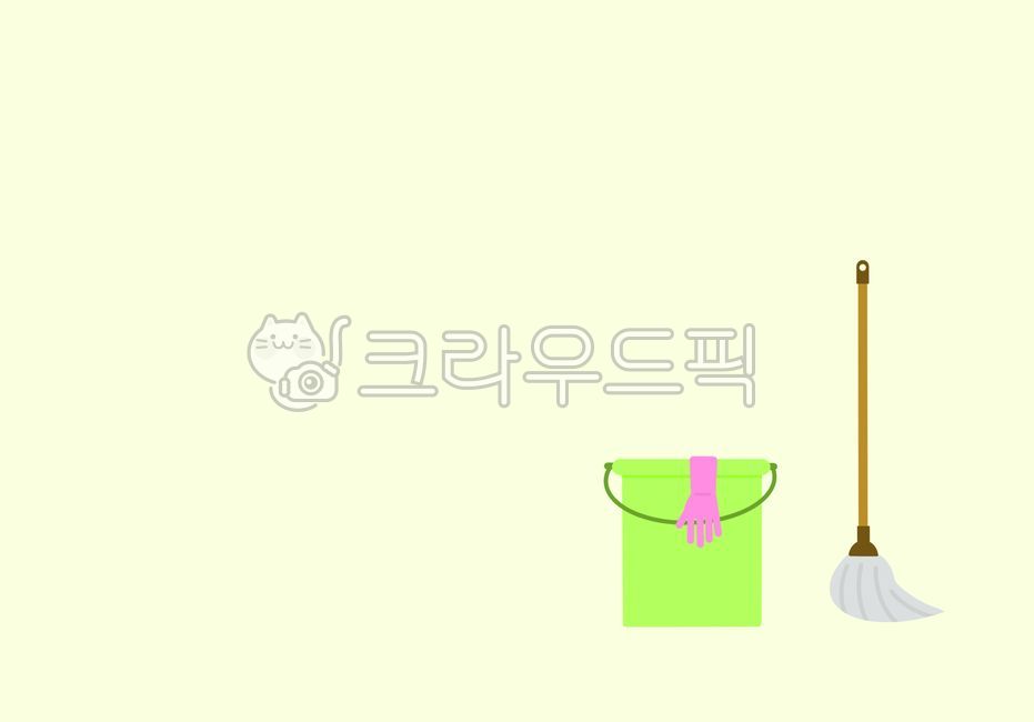 container,pail,cleaning,cleanup,Rubber glove,Mop,mop