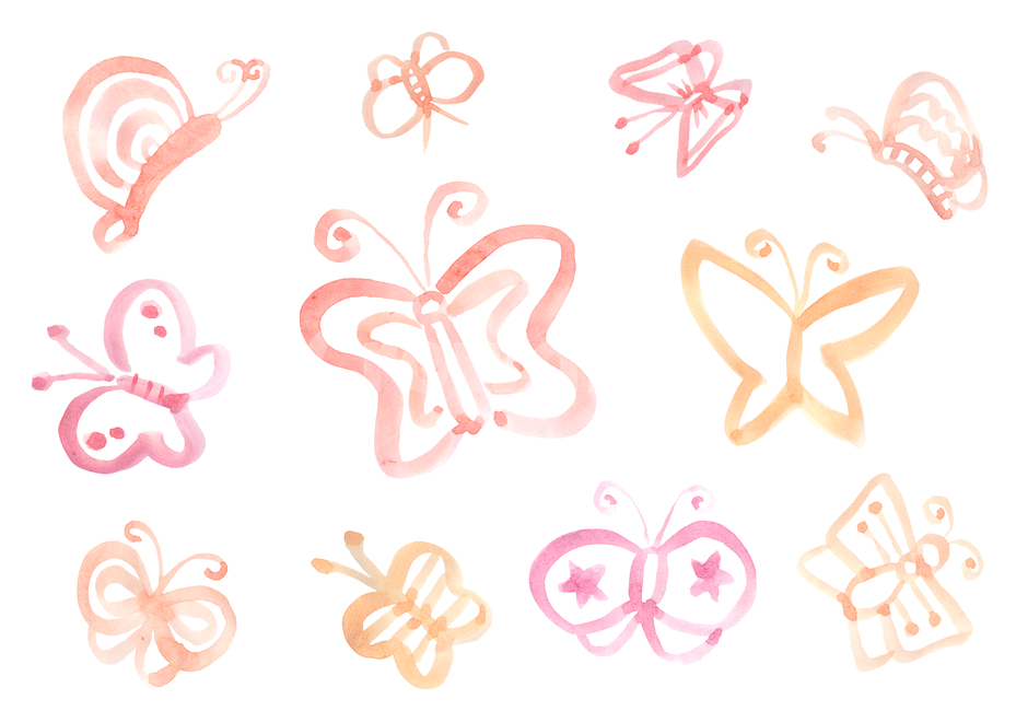 나비,호랑나비,꽃,프레임,곤충,벌레,네추럴,문양,패턴,무늬,라인,pattern,butterfly,수자업,texture,기하학무늬,수채화,손그림,일러스트,그래픽,일러스트레이션,graphic,illustration