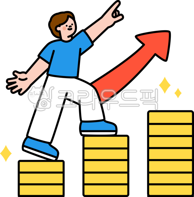 outline,cute,simple,plain,illustration,finance,money,economy,household account book,savings,people,upper body,pile,stack,collect,climb,stairs