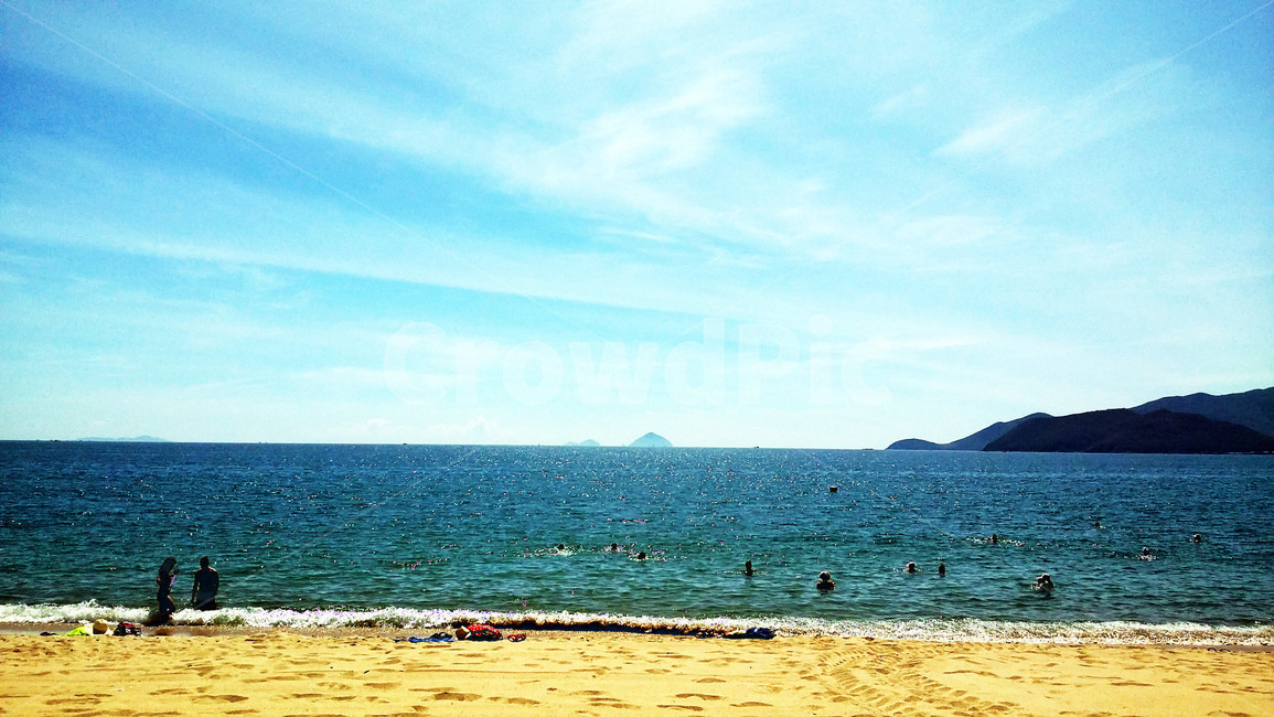 베트남,나트랑,vietnam,nhatrang,해변,바다,해수욕,비치,beach,맑은,하늘,푸른,한가로운,일광욕,휴양,휴식,해변,바다,beach,sea