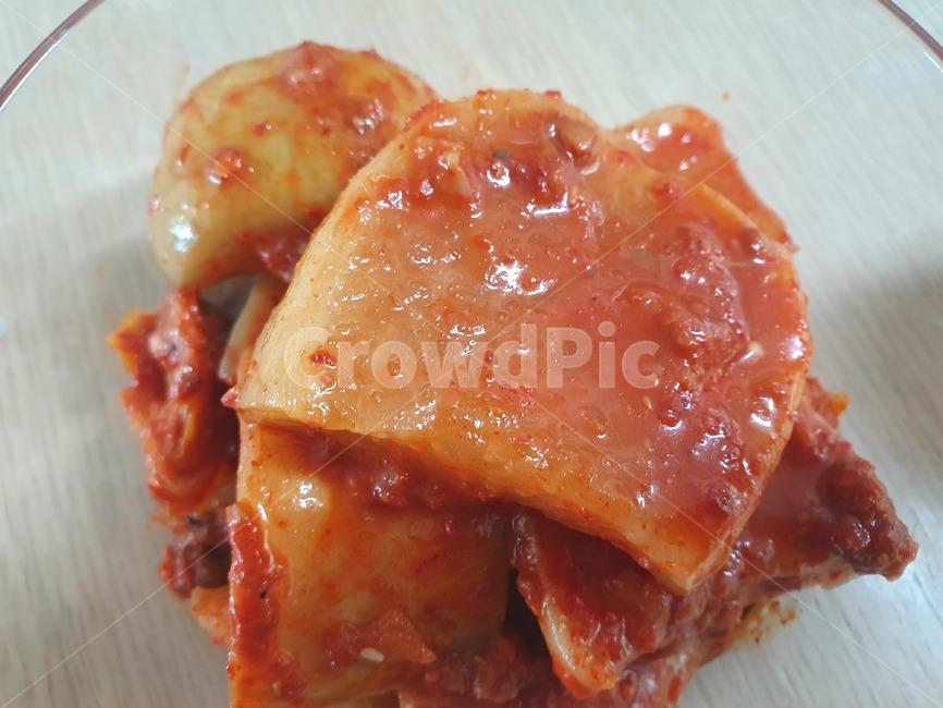한국음식,매운,양념,정통,전통음식,kimchi,koreanfood,sidedish,spicy,traditionalfood,반찬,김치,무,석박지,무김치,radish