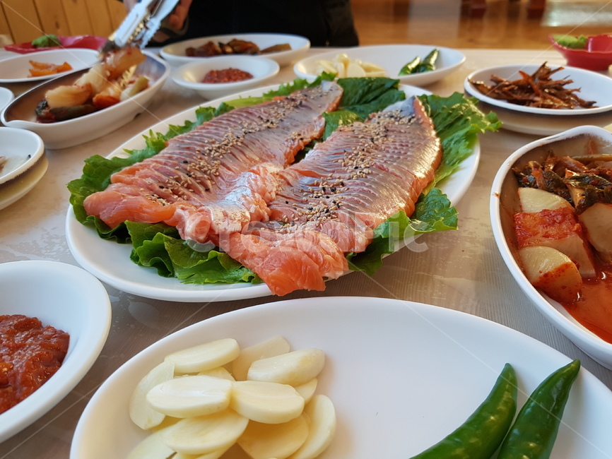 송어회,어류,회,스시,sushi,생선회,붉은살생선,민물회,민물고기,음식,음식,식재료,요리,food,cook,meal,dishes,food reserves