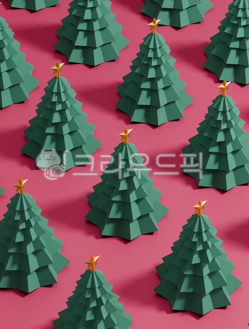 크리스마스,트리,오브젝트,오브제,사탕,선물상자,키비주얼,크리스마스컨셉,백그라운드,페이퍼아트