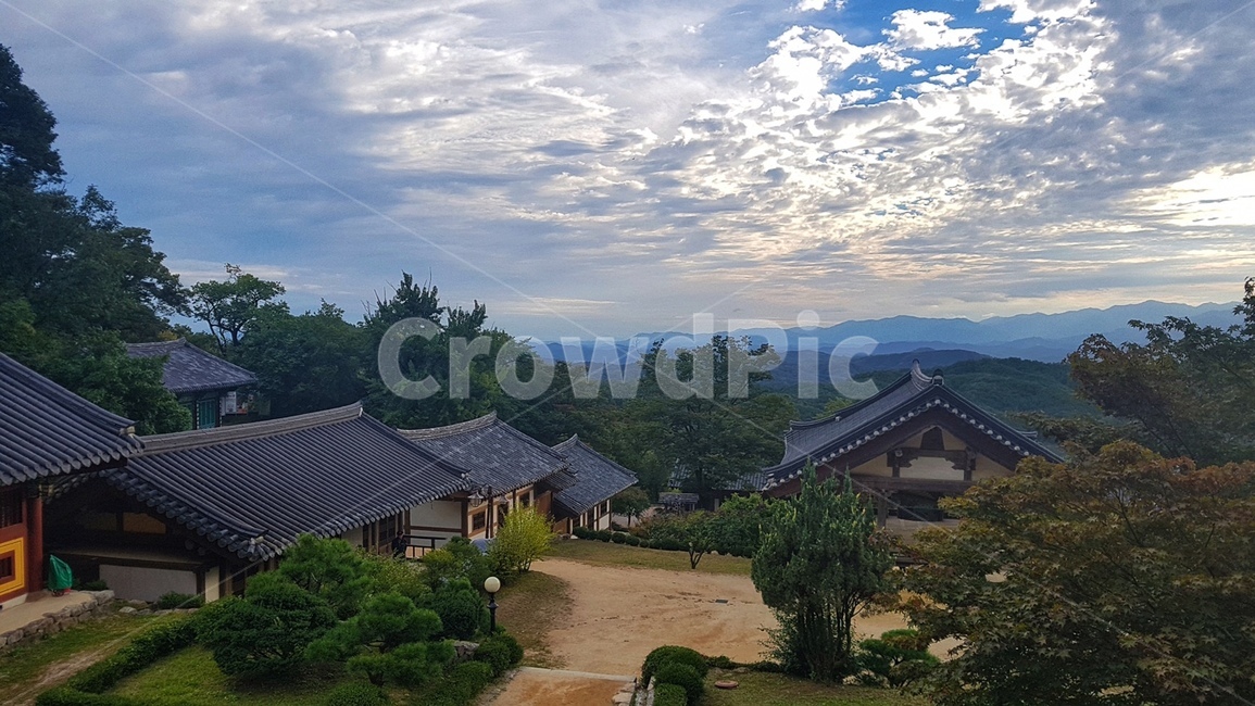 한옥,한옥마을,영주부석사,부석사,자연,구름,하늘,nature,기와