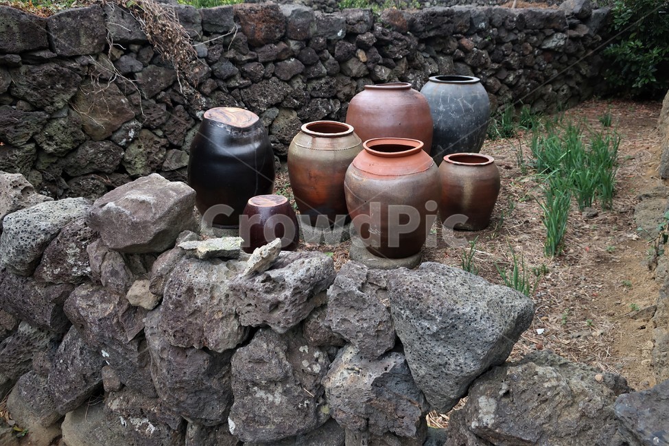 제주,전통,민속,토속,장독대,장독,항아리,현무암,돌담,담장,시골,마을,풍경,landscape,country,rural,town