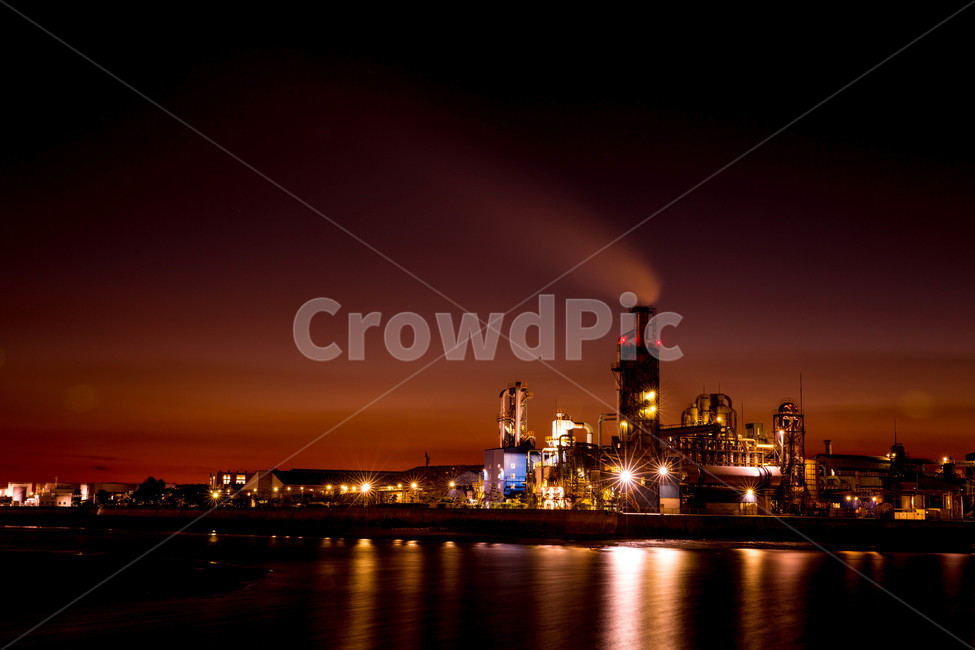 자연,공장,인천,북성포구,일몰,야경,야경,밤,풍경,nightscape,night,landscape,산업,industry,industrial,building,건물