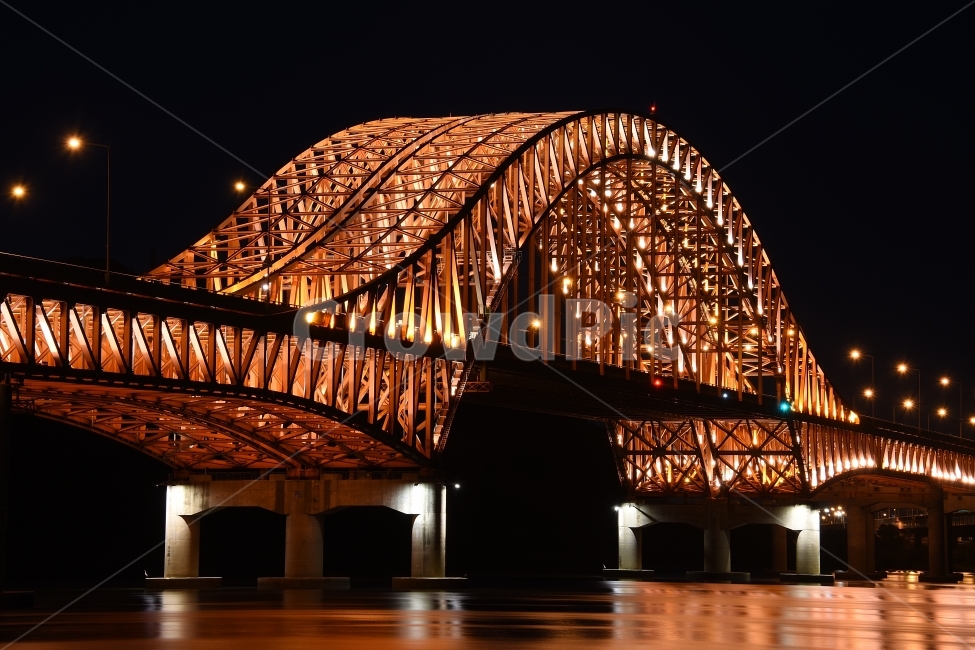 한강,다리,방화대교,야경,물,River,bridge,naghtview,야경,밤,풍경,nightscape,night,landscape,건축물,건물외관,exterior,building,structure,architecture,construction,건물,arched,아치형,arch,아치