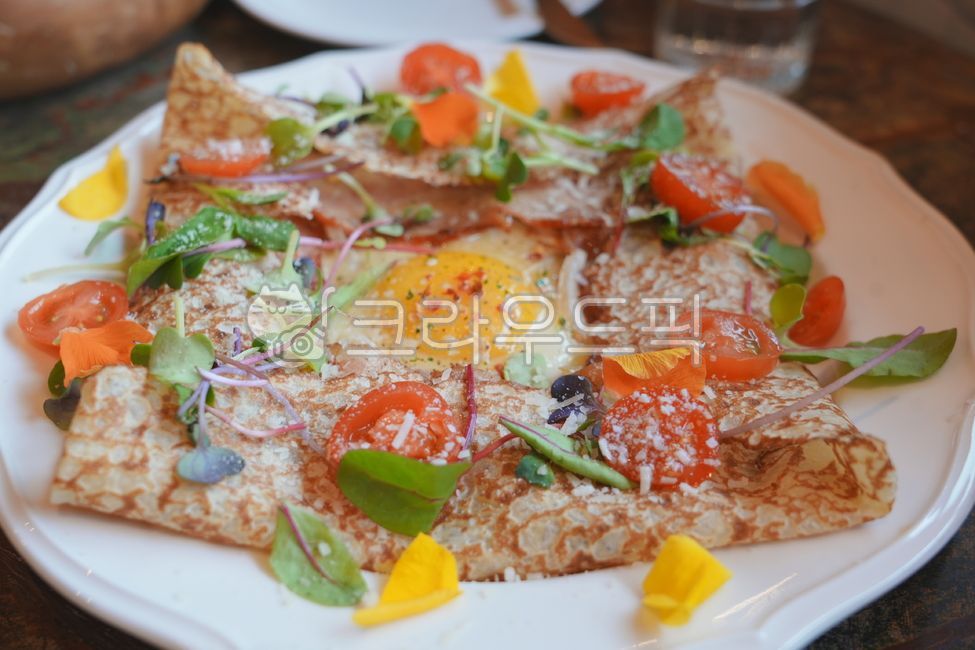 양식,갈레트,음식,브런치,프랑스요리,요리