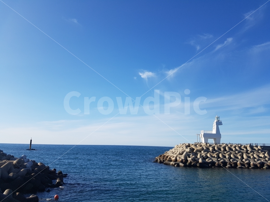 등대,바다,제주,이호해수욕장,하늘,맑음,풍경,등대,lighthouse,제주도,jeju,jeju island,architecture,건축물,tower,탑,building,건물