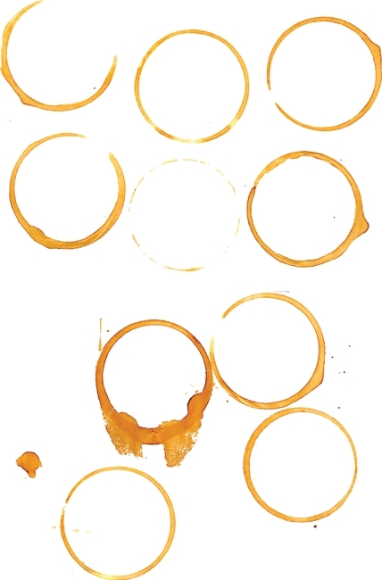 coffee stains,trace,cafe,coffee,coffeering,cursive style of penmanship,circle,brown