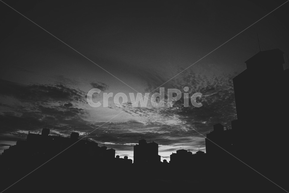 일출,아름다움,풍경,흑백,느낌,감성,도시,풍경,city,landscape,실루엣,그림자,silhouette,shadow,흑백,모노톤,monochrome,black and white