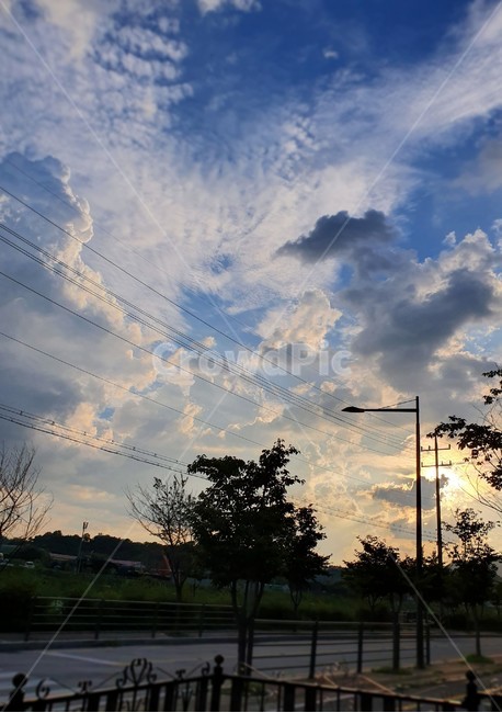 하늘,맑음,구름,태양,파란색,해,sunny,cloud,blue,sky