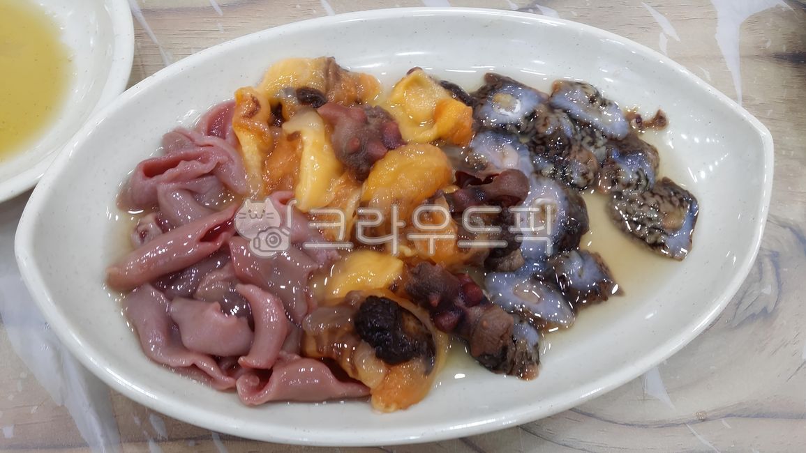 개불, 해삼, 멍게, 해산물, food, 사진,이미지,일러스트,캘리그라피 - 반빛나작가