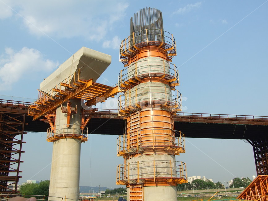 교각,공사현장,다리,철구조물,다리시공,산업,industry,industrial,건설업,건축업,construction industry,건축물,건물외관,exterior,building,structure,architecture,construction
