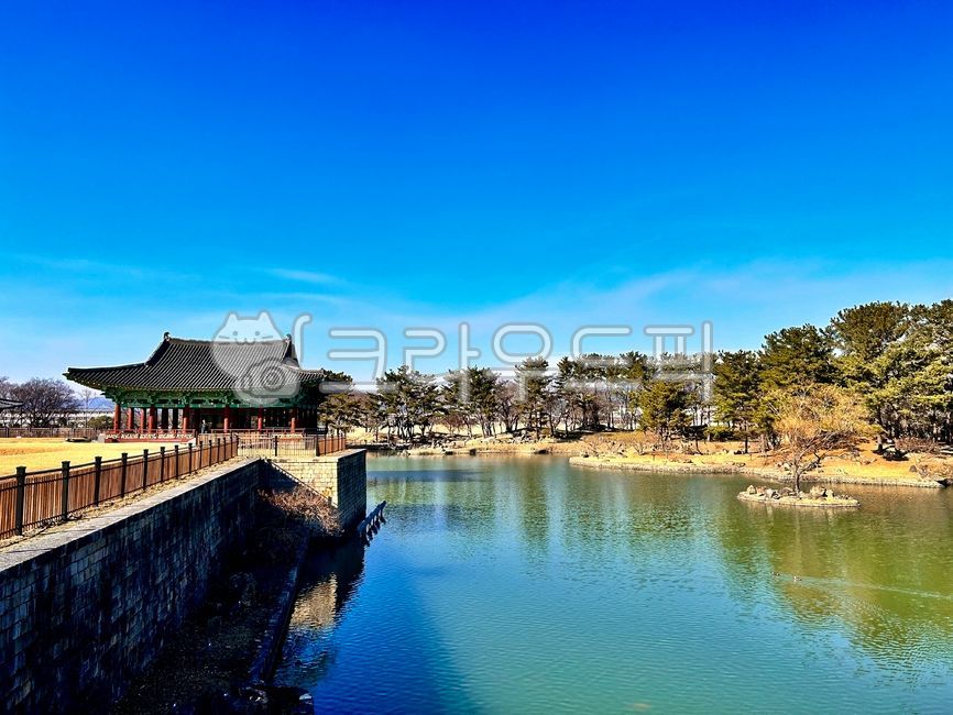 경주,호수,전통,동궁과월지,동궁,궁궐,자연,outdoors,nature