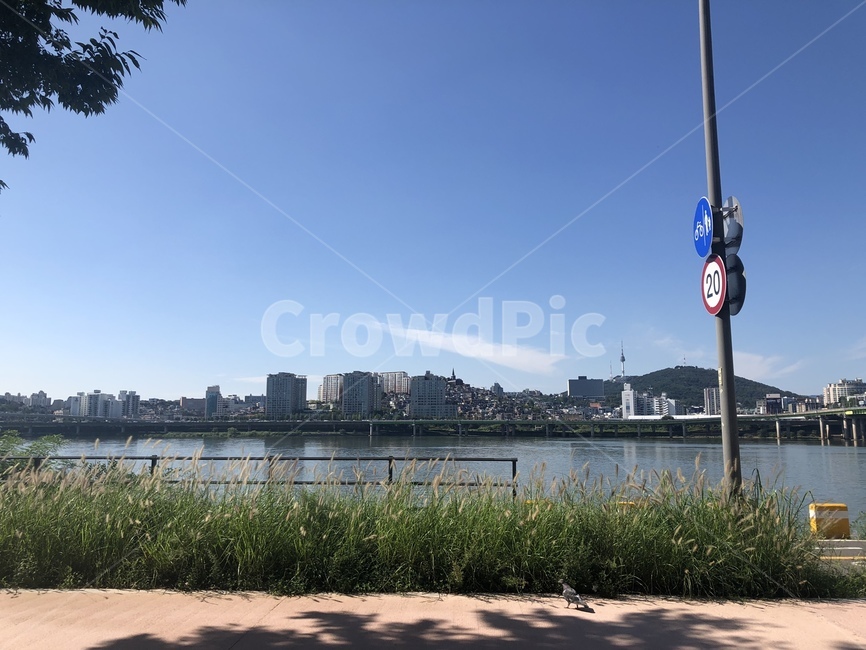 한강,산책,맑음,여유,배경,오후,낮,하늘,구름,날씨,weather,walking,sunny,daytime,sky,background,도시,풍경,city,landscape