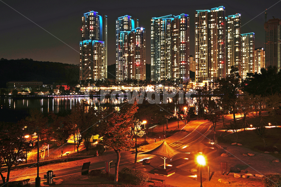 광교호수공원,영통,수원시,호수,원천저수지,아파트,반영,야경,공원,야경,밤,풍경,nightscape,night,landscape,건축물,건물외관,exterior,building,structure,architecture,construction