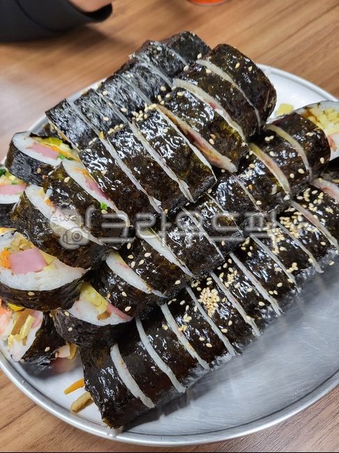 김밥, gimbap, 분식, 식사, 김, 사진,이미지,일러스트,캘리그라피 - hotfly2000작가