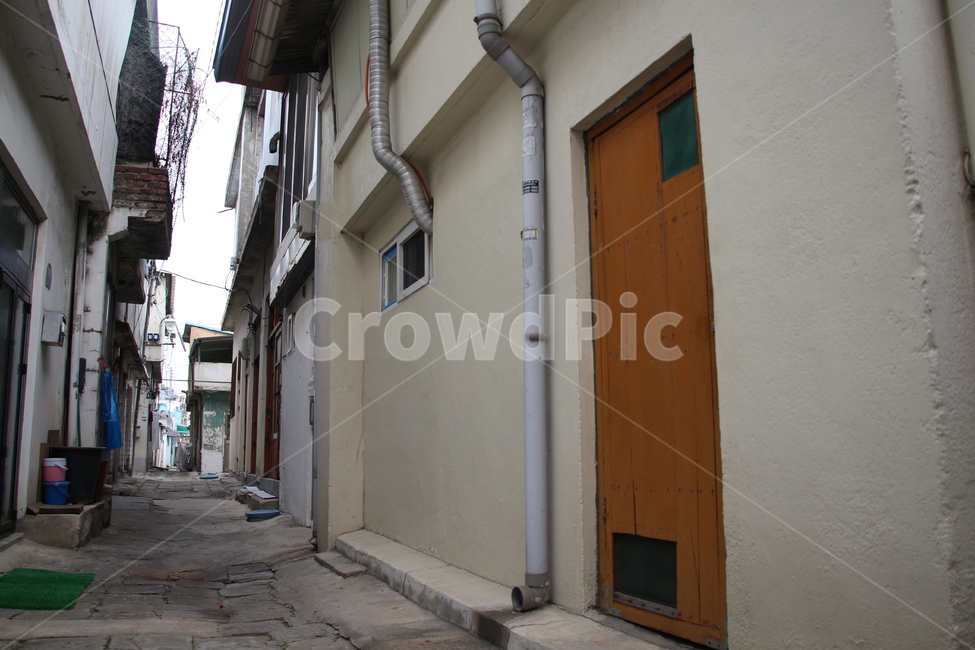 길,끝자락,골목길,집,추억,발자취,골목길,alley,flagstone,판석