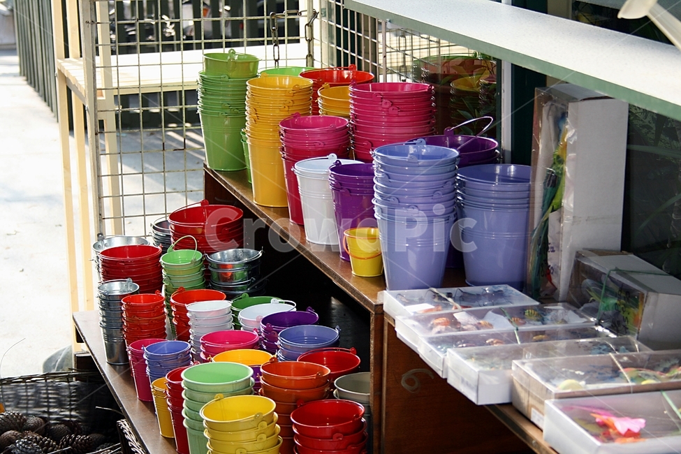 양동이,컬러풀,색감,꽃바구니,철통,시장,마트,마켓,market,mart,market place