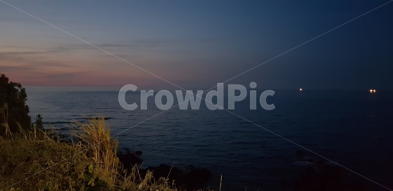 바다,저녁,노을,제주,밤바다,용담사,그라데이션,갈대,자연,풍경,nature,landscape,promontory,곶