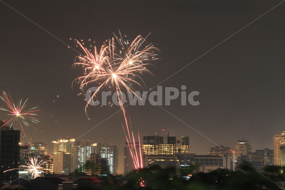 자카르타,불꽃놀이,새해,새해맞이,jakarta,firework,newyear