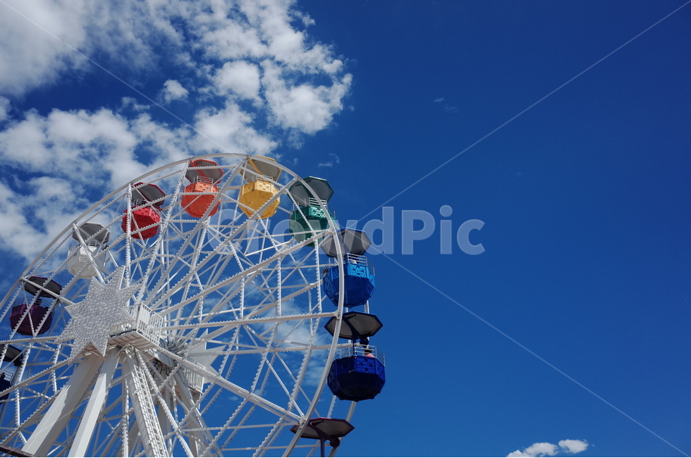 티비다보,스페인,하늘,무지개,회전관람차,유럽,놀이공원,놀이동산,놀이터,amusement park,playground
