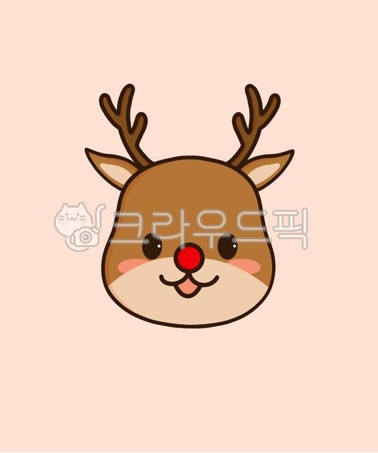 크리스마스일러스트공모전,크리스마스일러스트,루돌프일러스트,크리스마스,루돌프,사슴,christmas,illustration,graphic