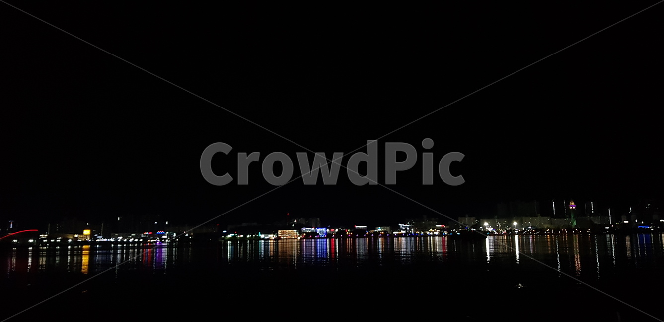 waterfront,워터프론트,물,water,야경,바다,호수,건물,빛