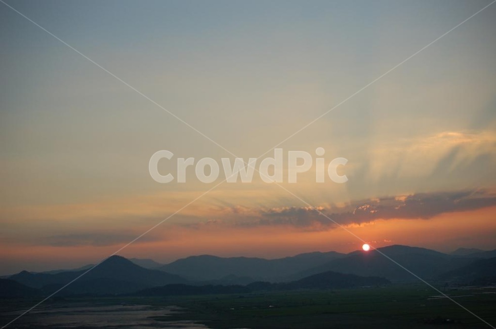 자연,nature,하늘,sky,황혼,dusk,일몰,sunset,노을,redsky