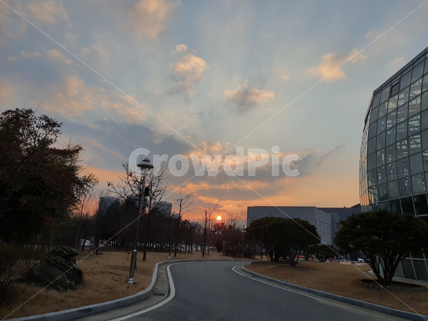도로,선셋,일몰,하늘,sunset