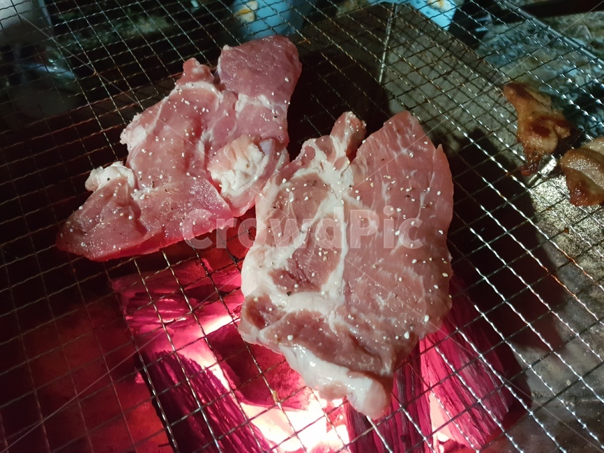 캠핑요리,캠핑음식,바베큐,캠핑,캠핑고기,목살,등심,숯불고기,음식,식재료,요리,food,cook,meal,dishes,food reserves,육류,고기,meat