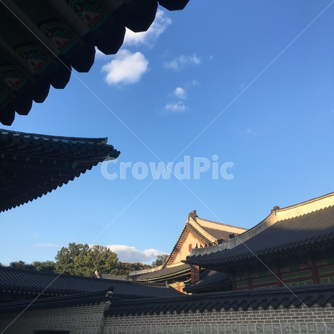경복궁,하늘,구름,서울,문화재,맑음,맑은하늘