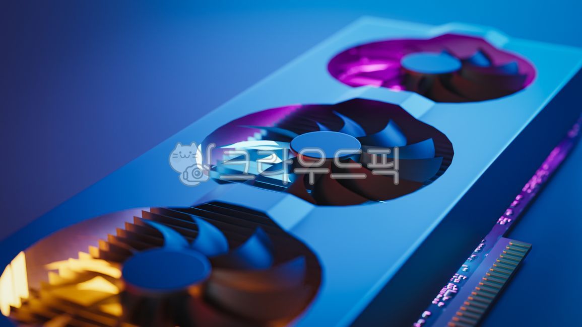 그래픽카드,gpu,ai,그래픽,딥러닝,연산,칩,컨셉,테크,배경,3d