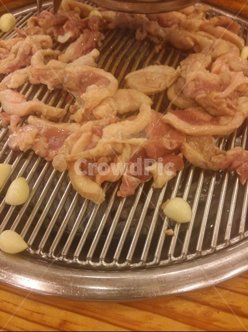 오리고기,로스구이,오리로스,화로구이,석쇠