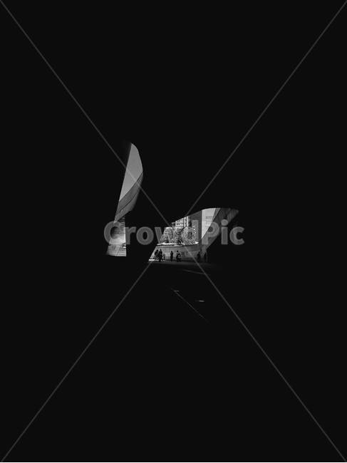 풍경,어둠,빛,동굴,흑백