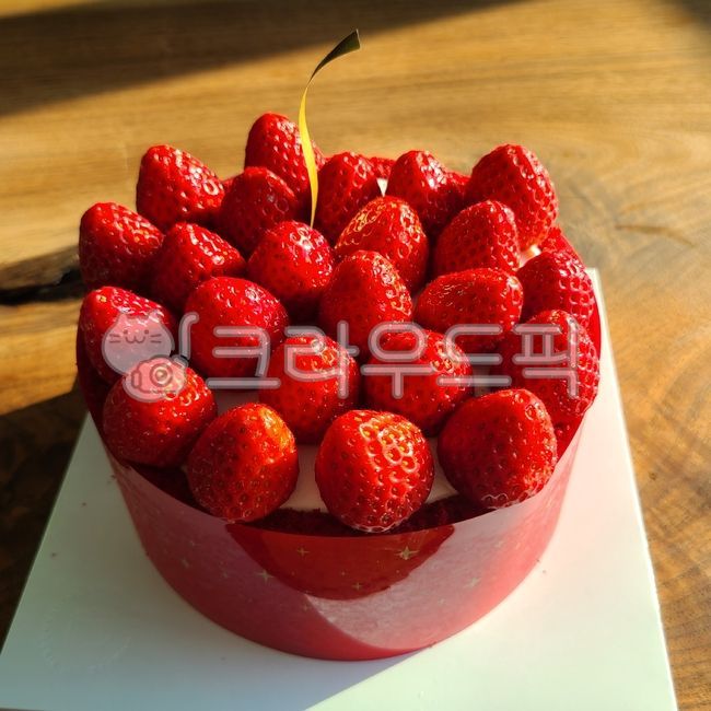 raspberry, 딸기, 딸기케잌, 케이크, 생일, 사진,이미지,일러스트,캘리그라피 - 보물섬작가