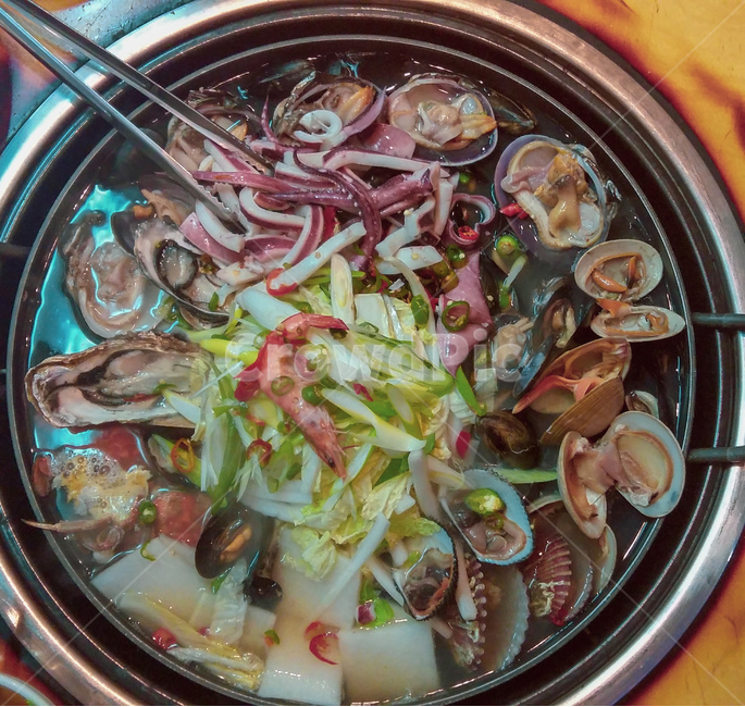 조개탕,해물탕,조개찜,음식,한식