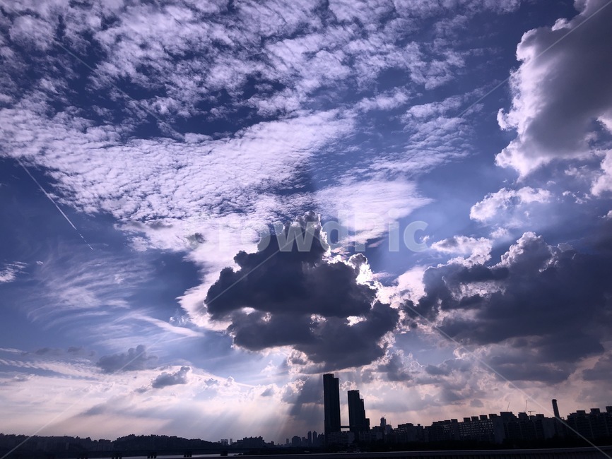 하늘,풍경,건물그림자,구름,구름모양,노을,해질녁,sunset