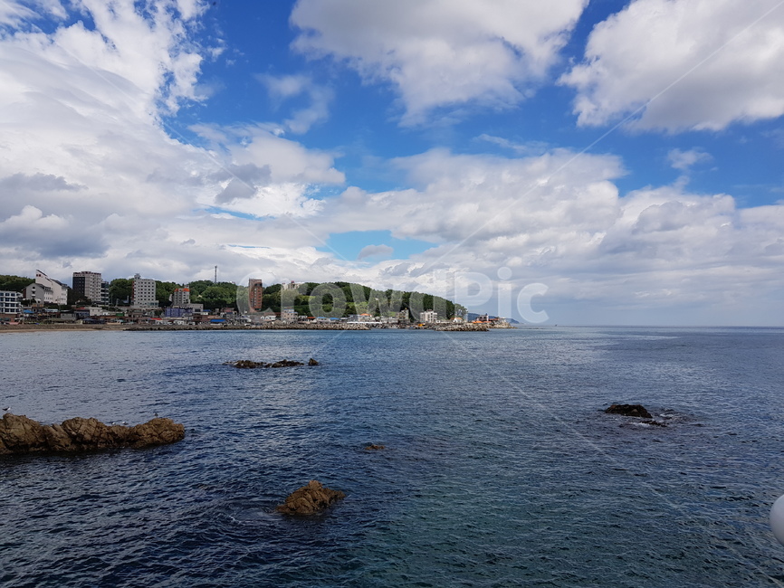 바다,영덕,경북,파도,하늘,구름,자연,풍경,바다풍경,힐링,자연,풍경,nature,landscape,outdoors,옥외,land,땅,water,물,ocean,대양,sea