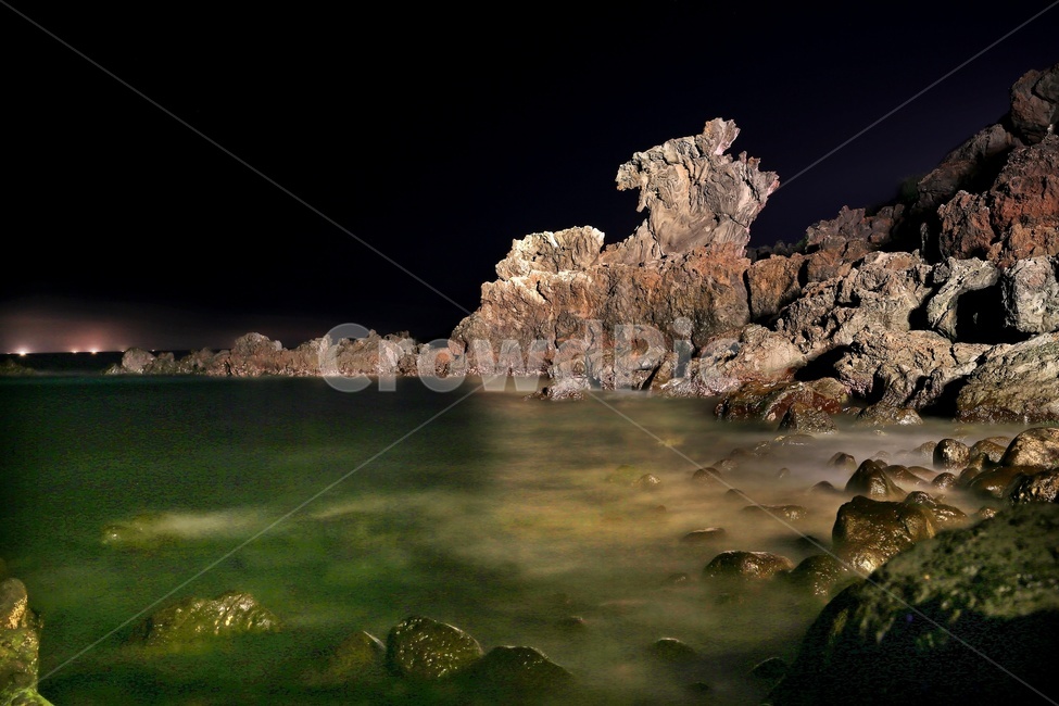 제주,용두암,용두암야경,제주비경,제주바다,해안,해변,landscape,경치,scenery,풍경,flare,플레어,light,빛,nature,자연,outdoors,옥외