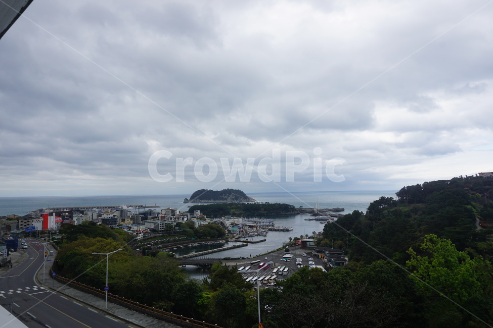 제주,제주도,흐림,새연교,바다,섬