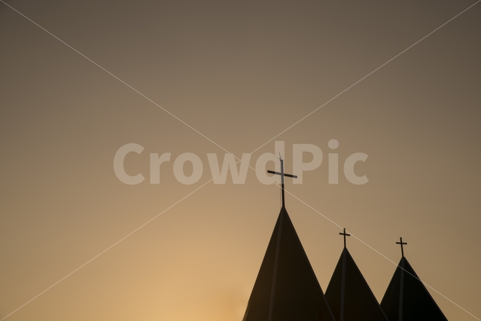 교회,십자가,노을,풍경,기독교,종교,신앙,religion,belief,faith,실루엣,그림자,silhouette,shadow