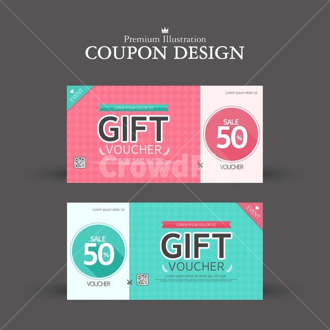 쿠폰,플랫디자인,바우처,쇼핑,비즈니스,qr코드,쇼핑,shopping,비즈니스,사업,business,service,work,그래픽,일러스트레이션,graphic,illustration