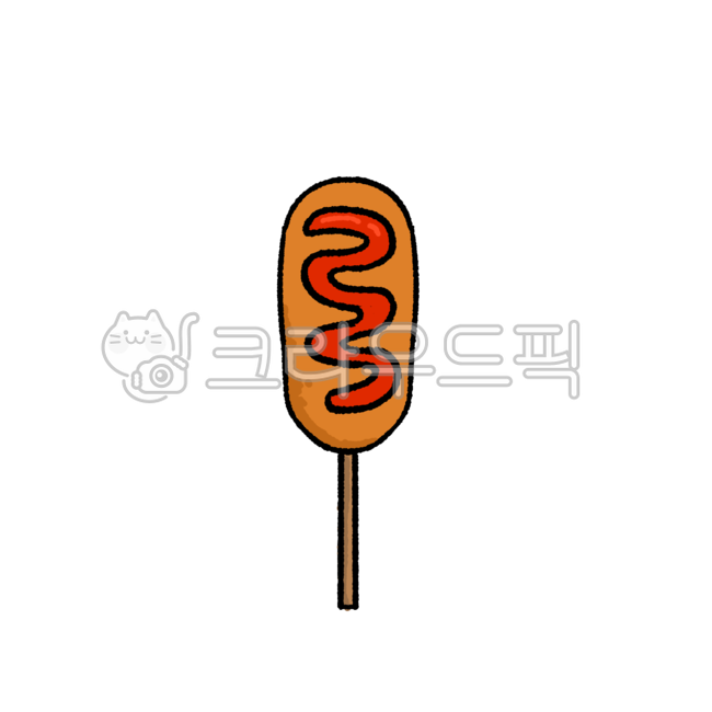 핫도그,핫도그일러스트,핫도그그림,음식,food