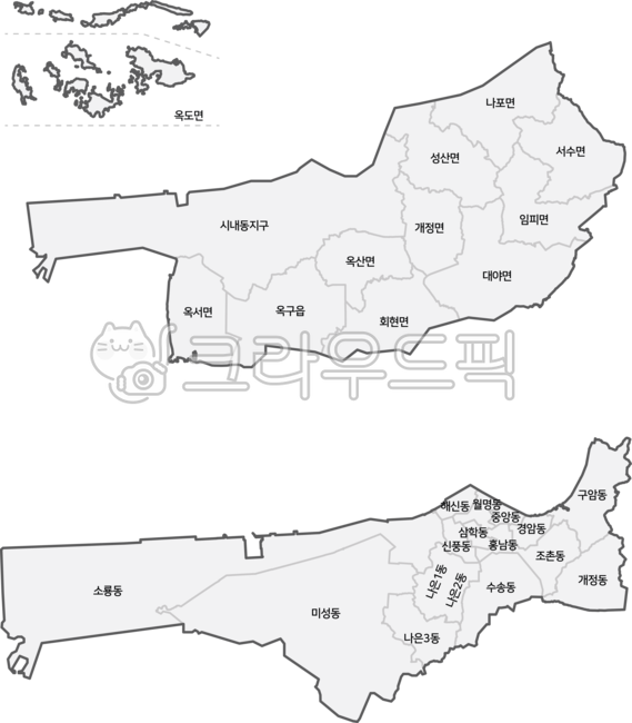 Gunsan city map,Gunsan city administrative map,Gunsan City Administrative District,Gunsan city,Gunsan