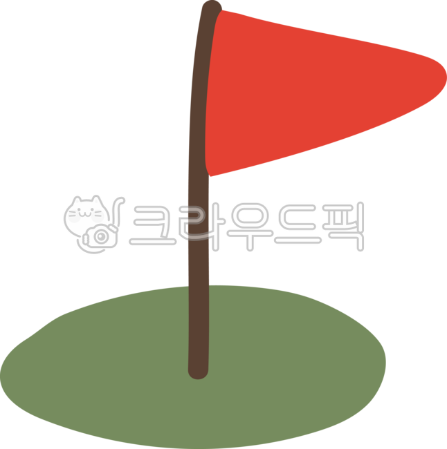 Purpose,icon,sticker,deco sticker,goal,achievement,golf,illustration,flag