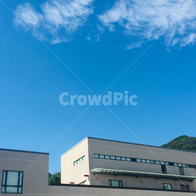 하늘,구름,맑음,배경,감성,건물,건축물,건물외관,exterior,building,structure,architecture,construction