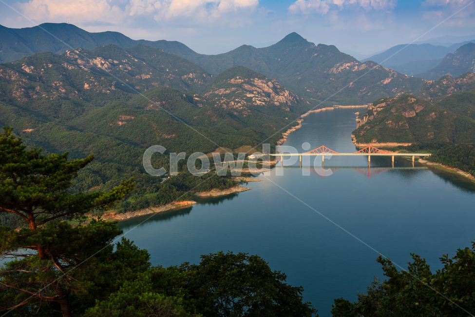 옥순대교,제천,하늘,대한민국,다리,경치,자연,풍경,nature,landscape,한국자연풍경,한국자연경관,korea nature landscape,water,물,outdoors,옥외