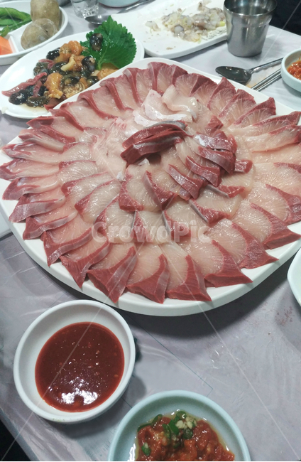 방어,방어회,붉은회,회,겨울방어,횟감,초장,해산물,안주,회식